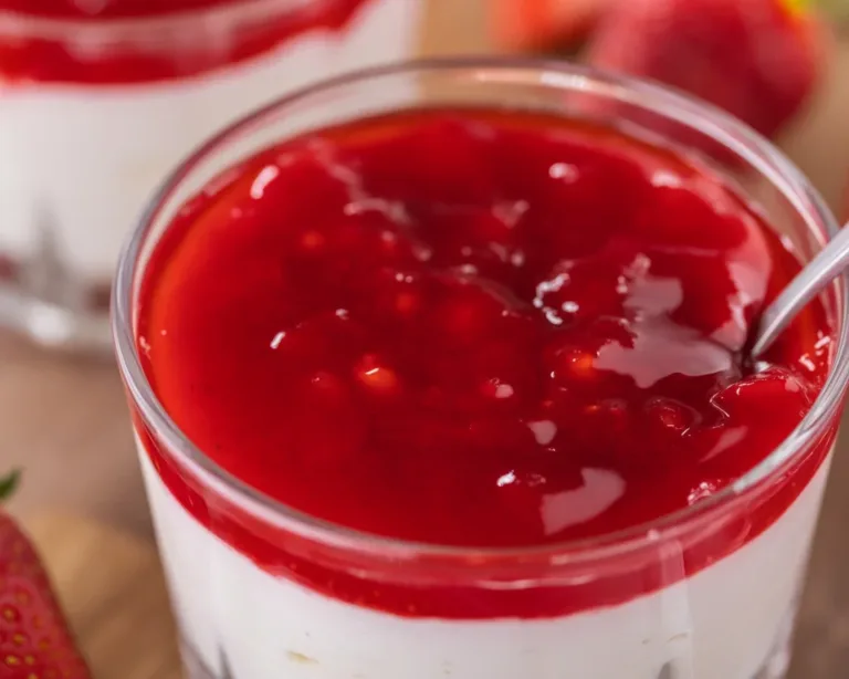 Delicious low calorie cheesecake cups made with Greek yogurt, perfect for a healthy dessert.