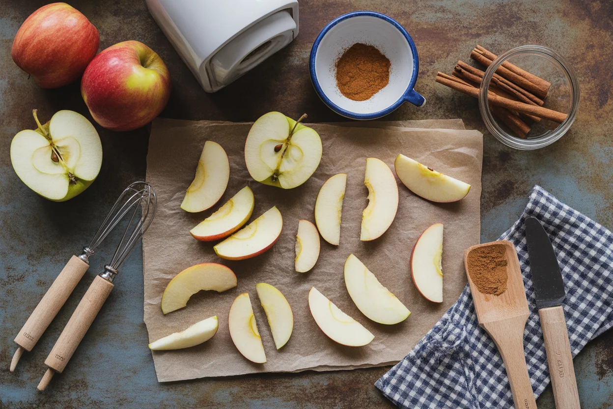 Crispy Healthy Air Fryer Cinnamon Apple Chips You'll Love
