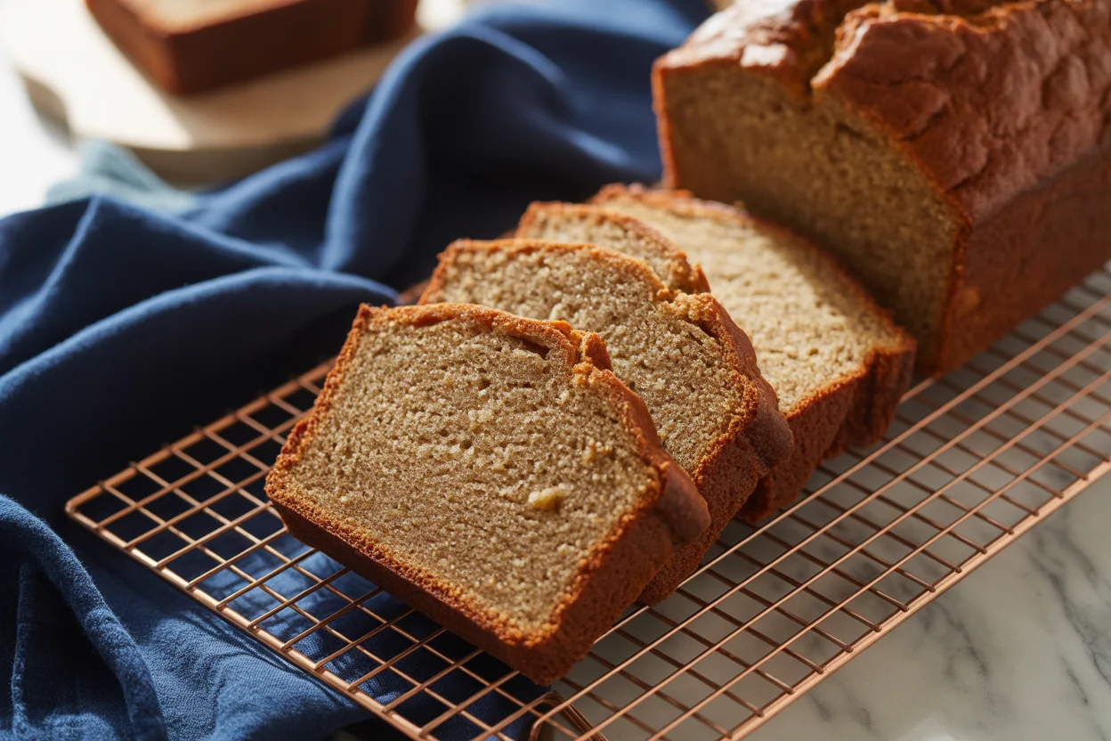 Delicious Healthy Banana Bread No Sugar (Whole Wheat) Recipe