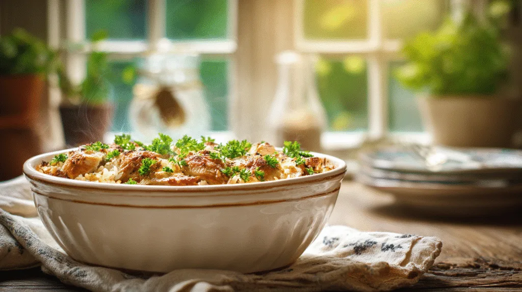 Weight Loss Recipes That Actually Feel Like Comfort Food 2 Healthy chicken and rice casserole under 400 calories