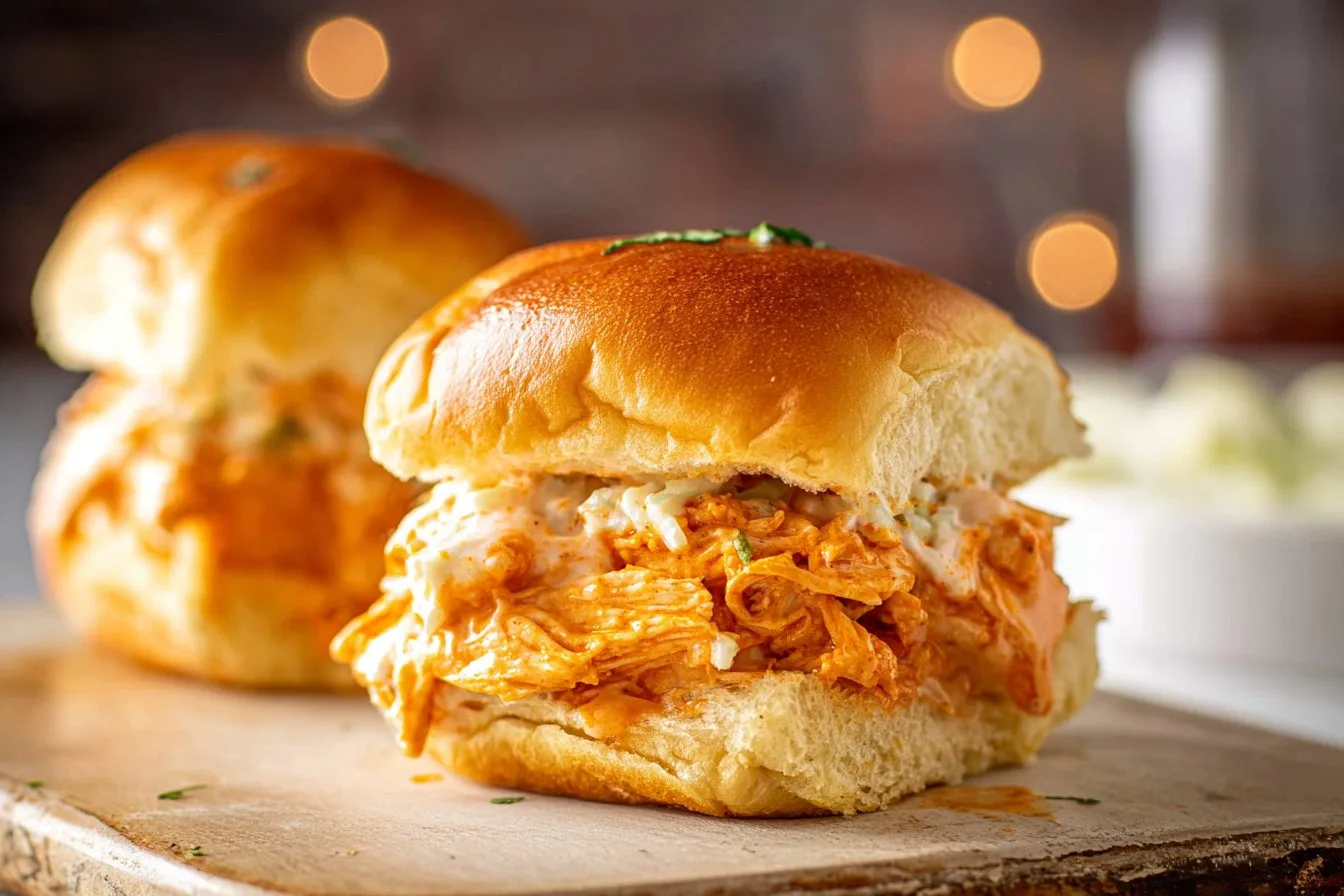 Buffalo Chicken Sliders