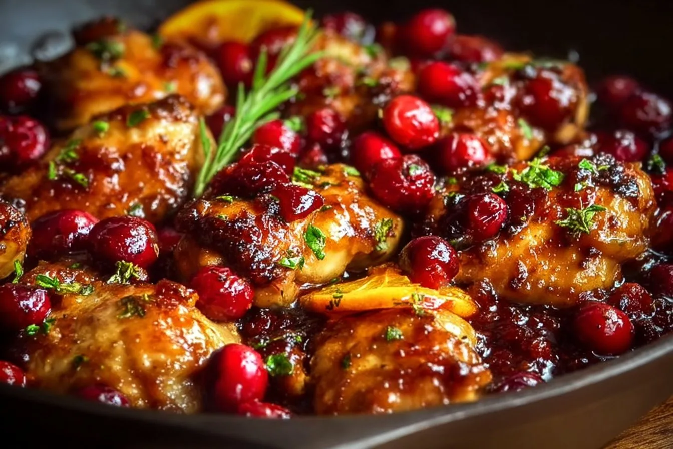 Cranberry Orange Chicken 4 Cranberry Orange Chicken