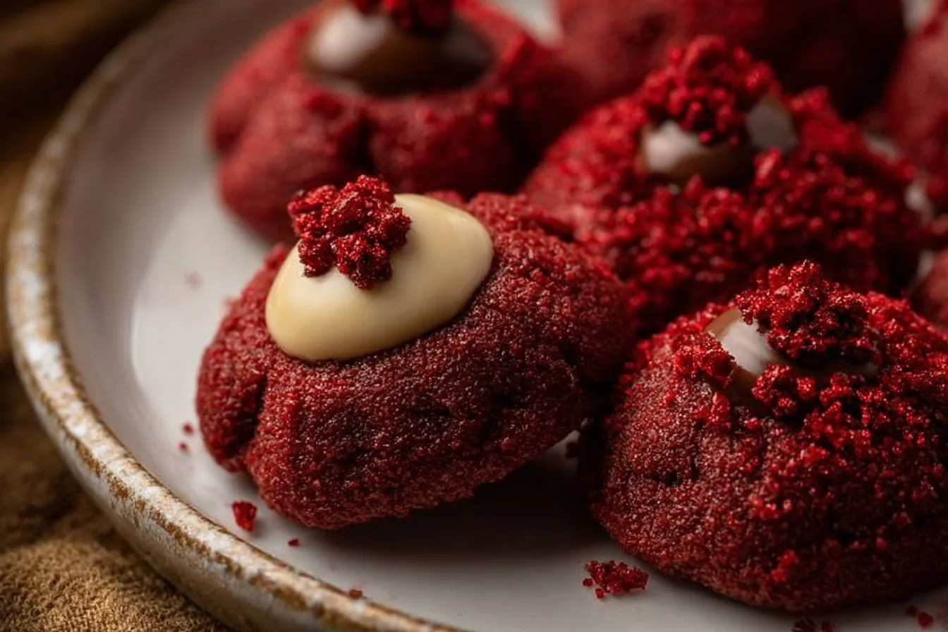 Hershey's Red Velvet Blossoms