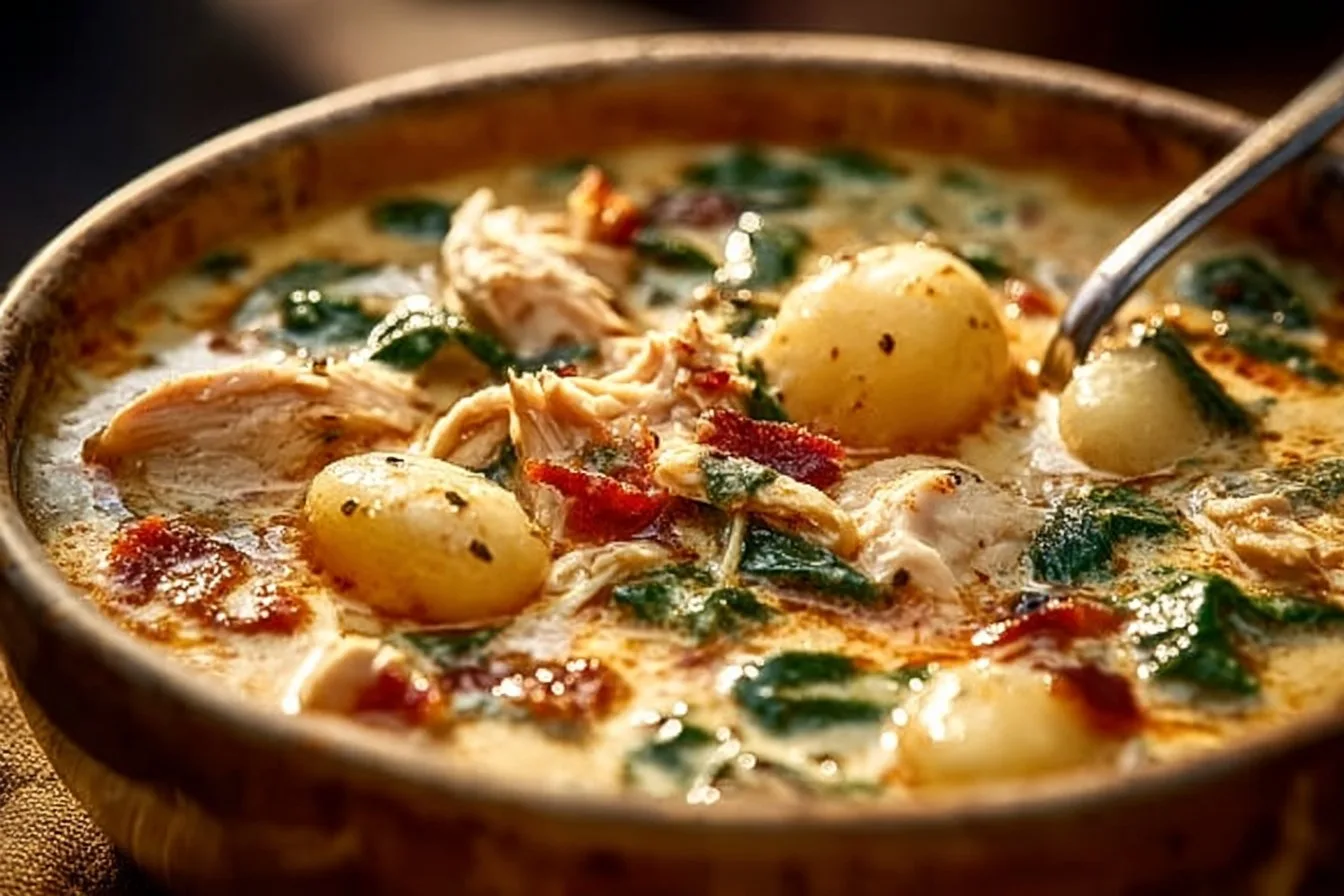 Marry Me Chicken Gnocchi Soup