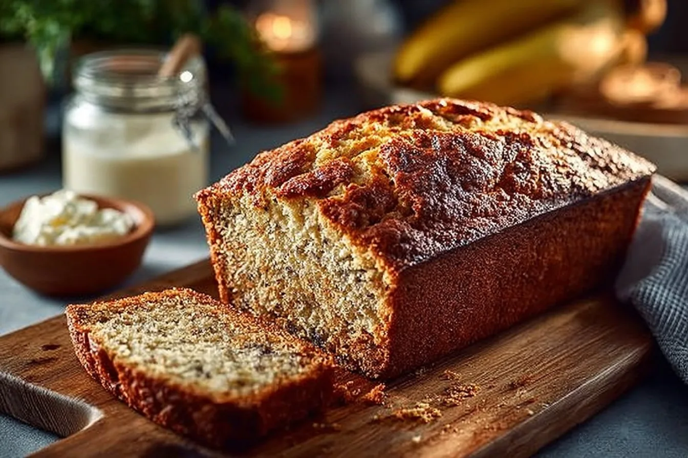 Easy Moist Banana Bread