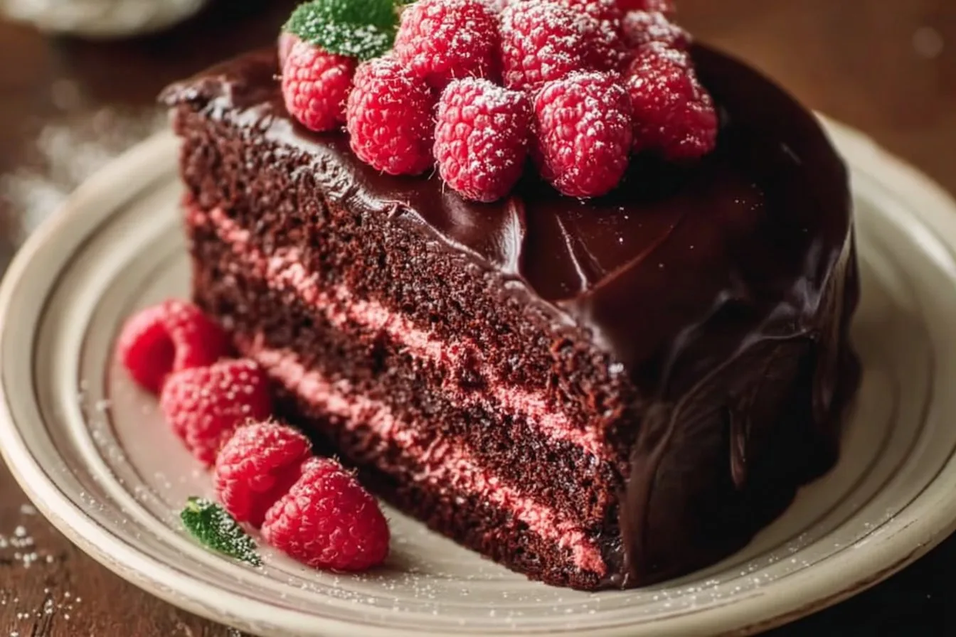 Chocolate Raspberry Cake