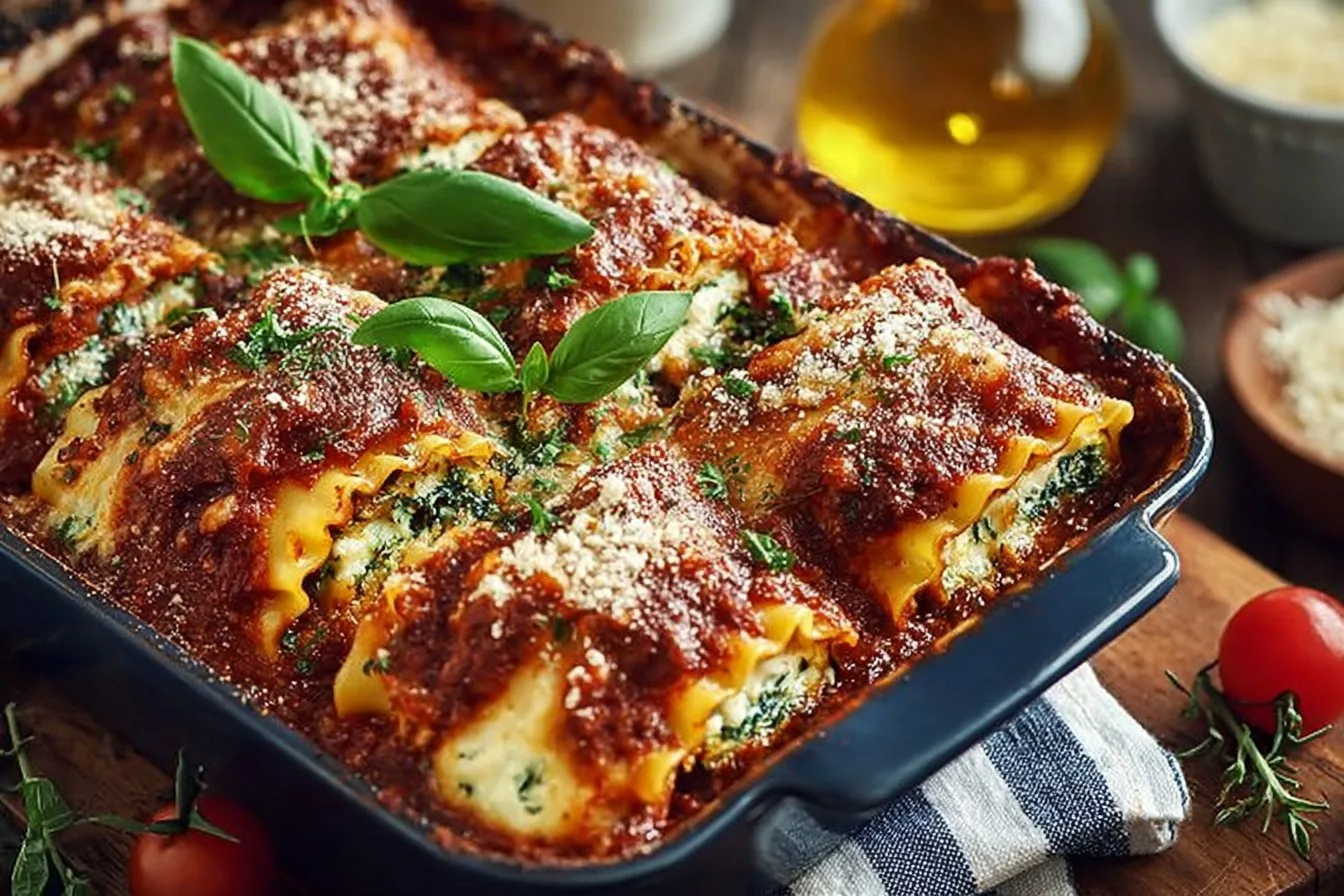 Lasagna Roll-ups 4 Lasagna Roll-ups
