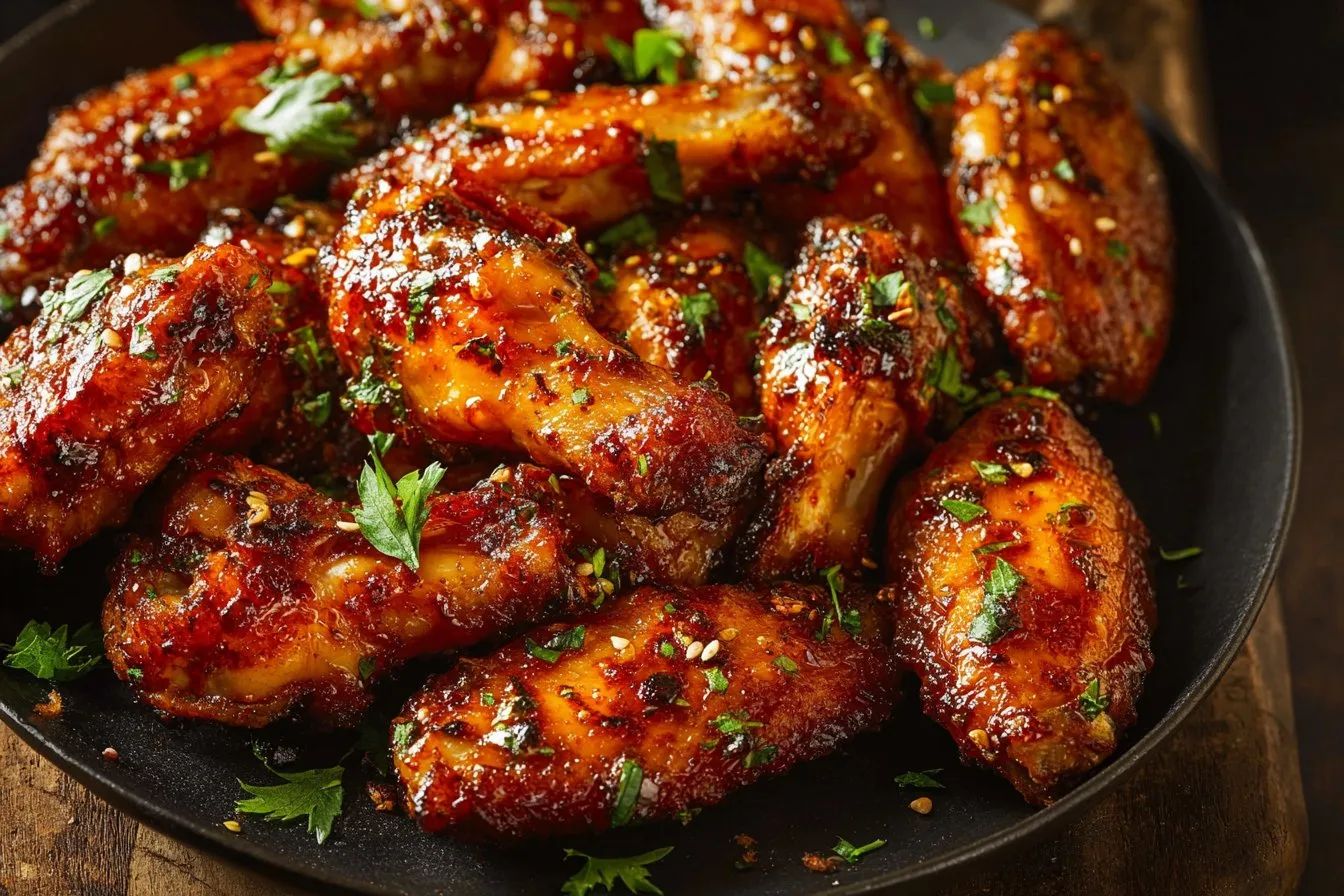 Sweet and Spicy Chicken Wings