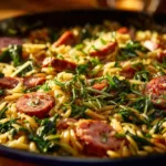 creamy chicken sausage orzo skillet 2025 12 28 190430 150x150 1