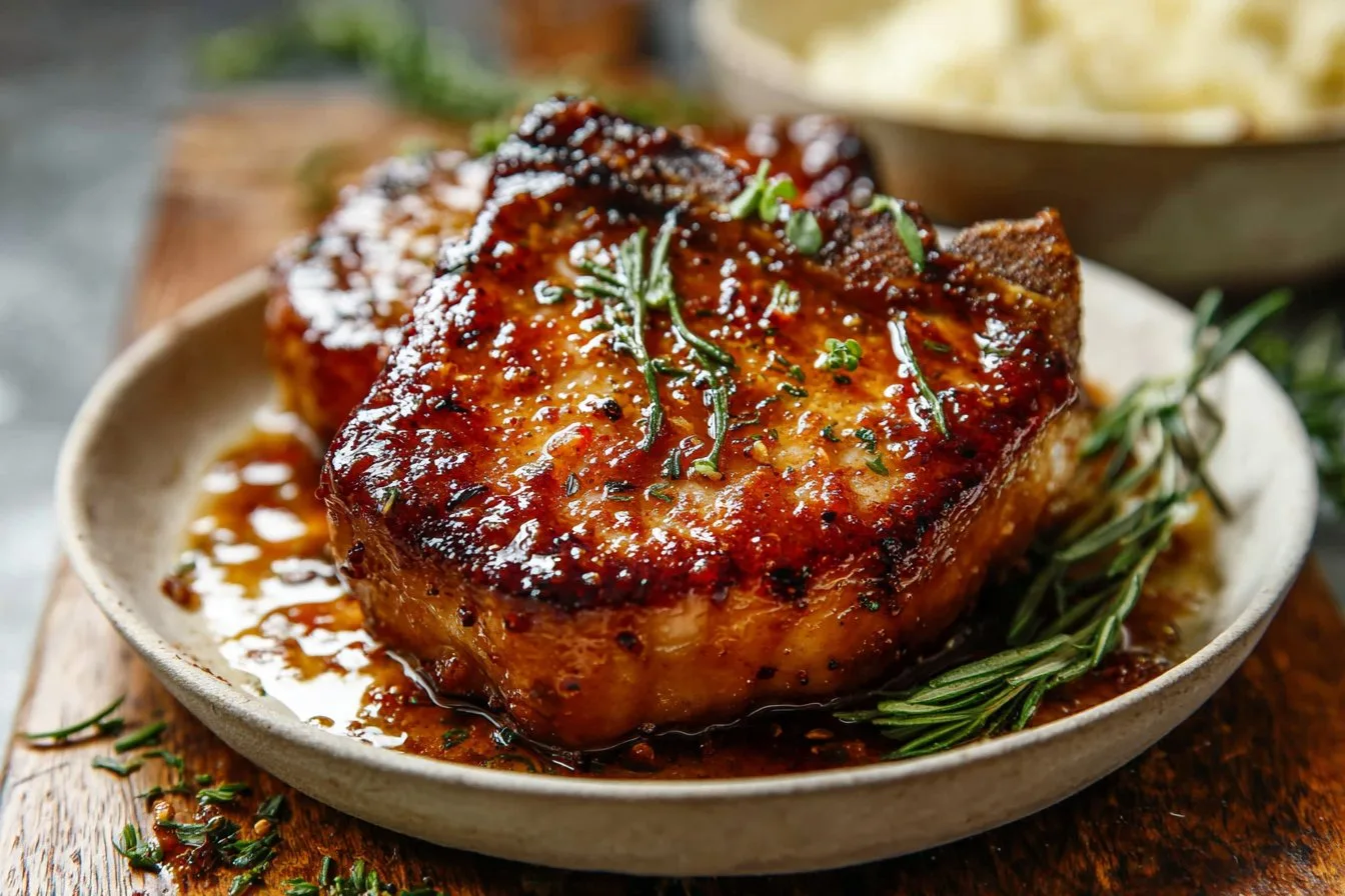 Easy 30 Minute Brown Sugar Pork Chops