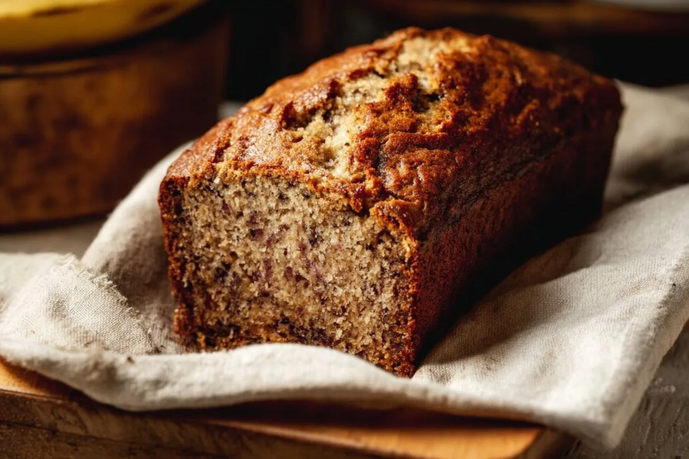 One Bowl Banana Bread