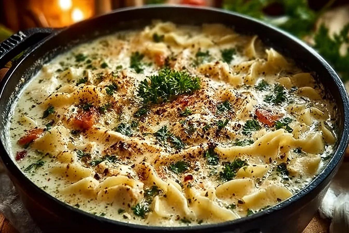 White Lasagna Soup 4 White Lasagna Soup