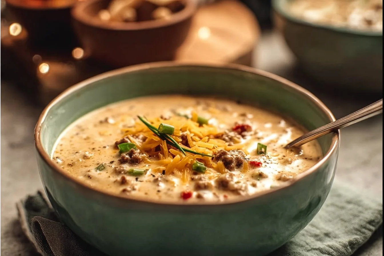 Cheeseburger Soup