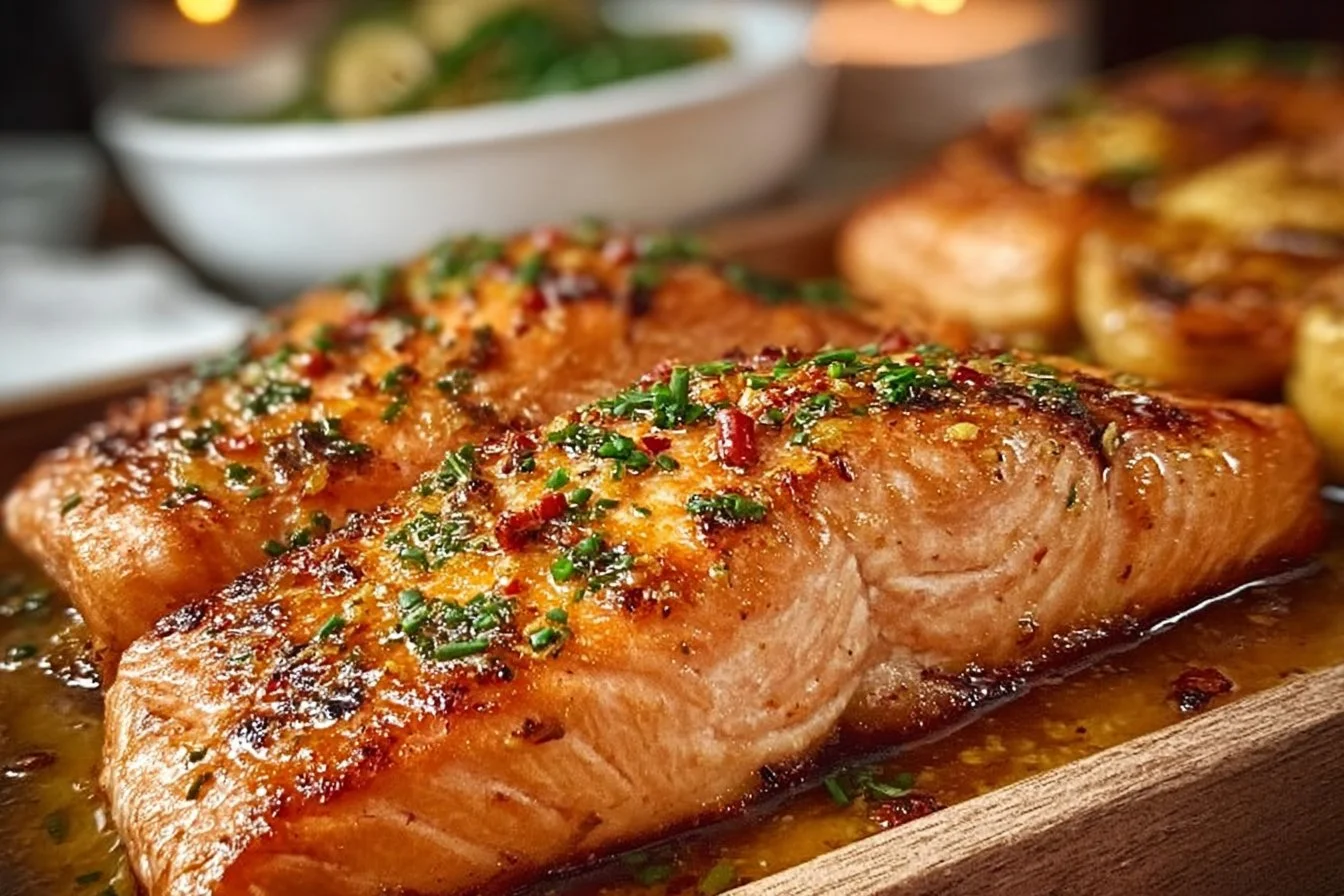 Texas Roadhouse-Inspired Baked Salmon