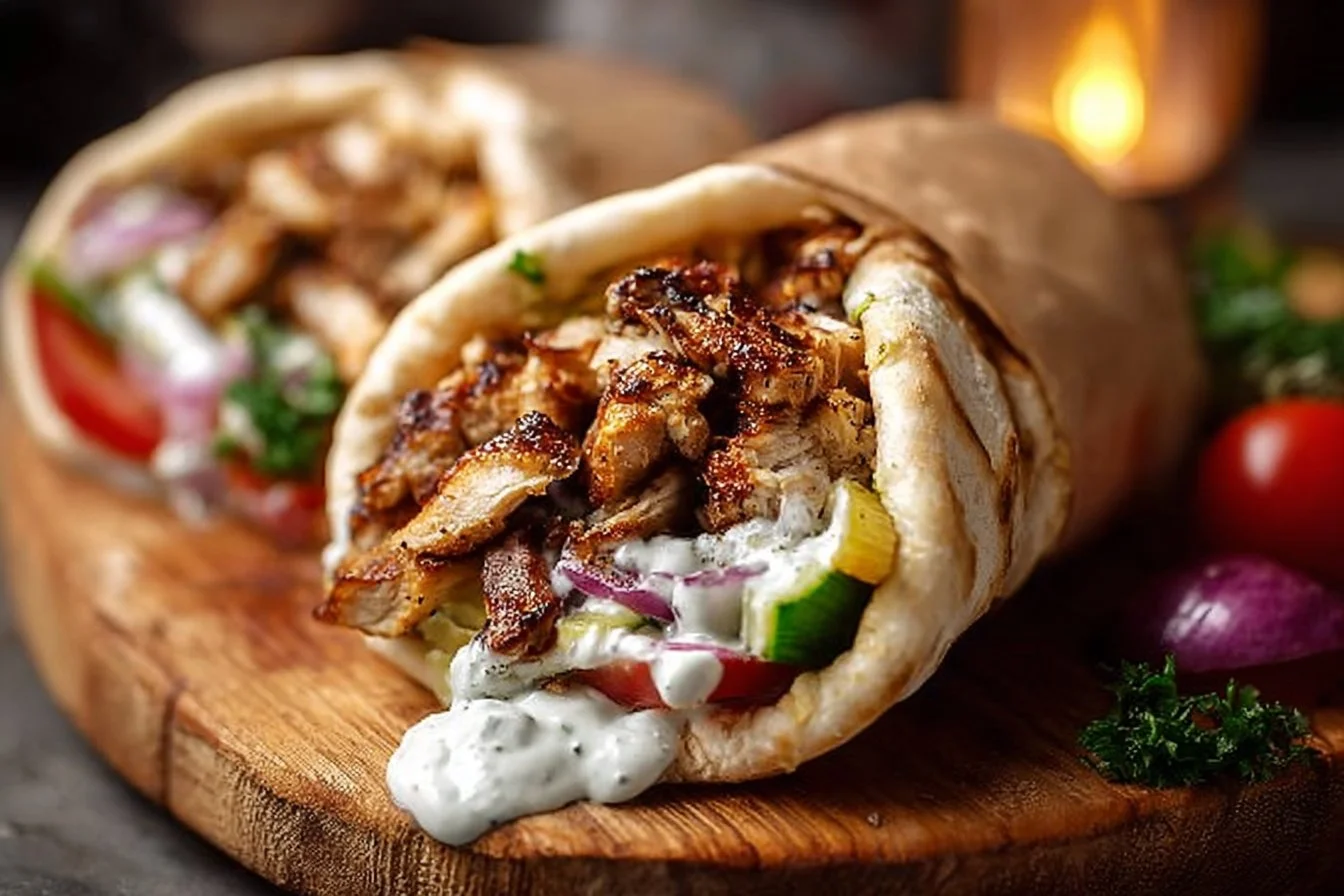 Chicken Shawarma with Garlic Sauce