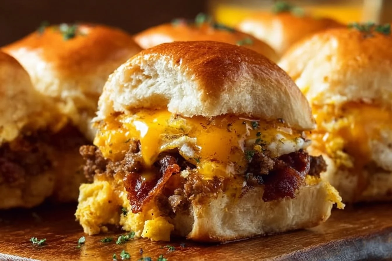 Cowboy Breakfast Sliders