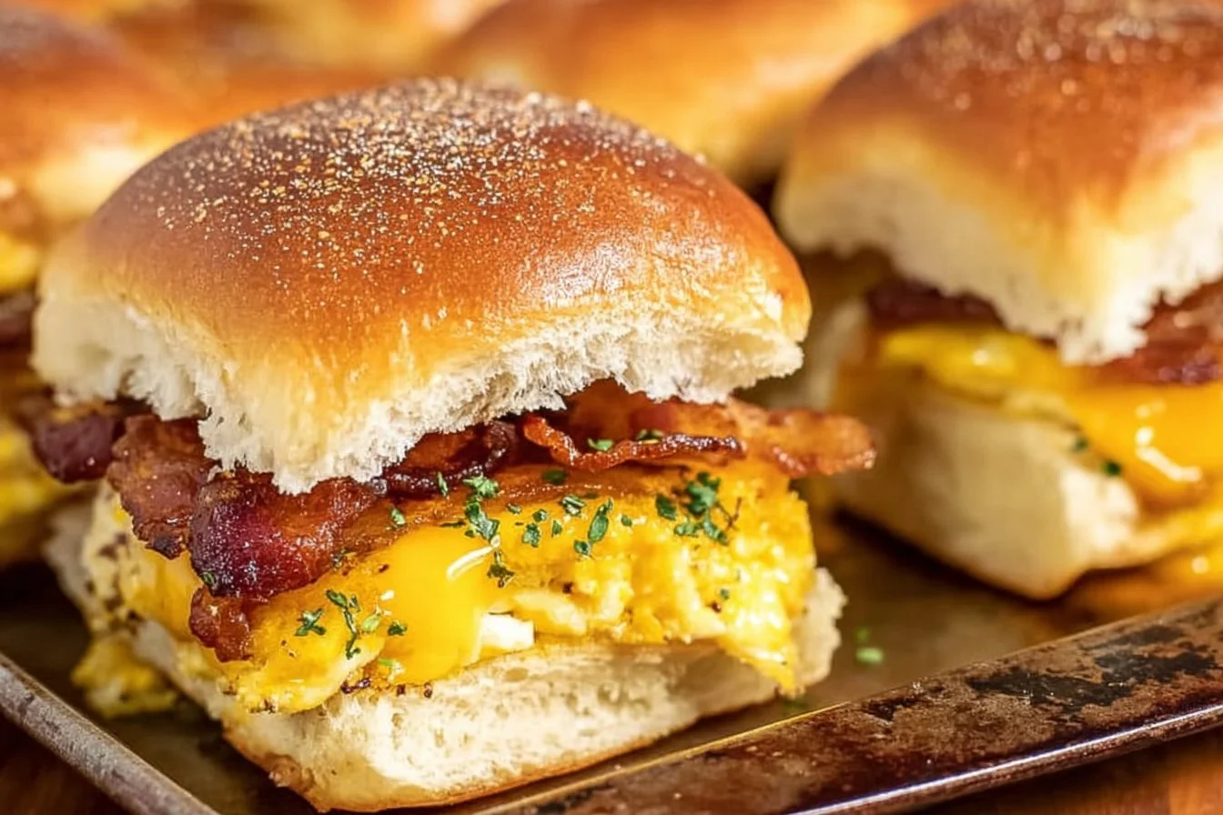Crack Breakfast Sliders