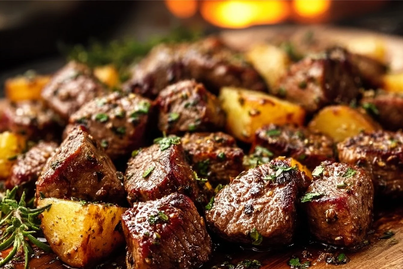 Garlic Butter Steak Bites