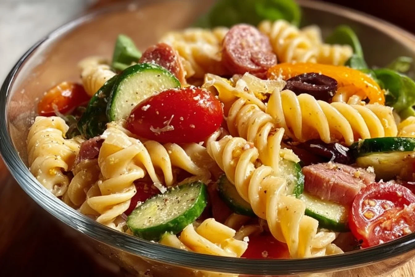 High Protein Italian Pasta Salad