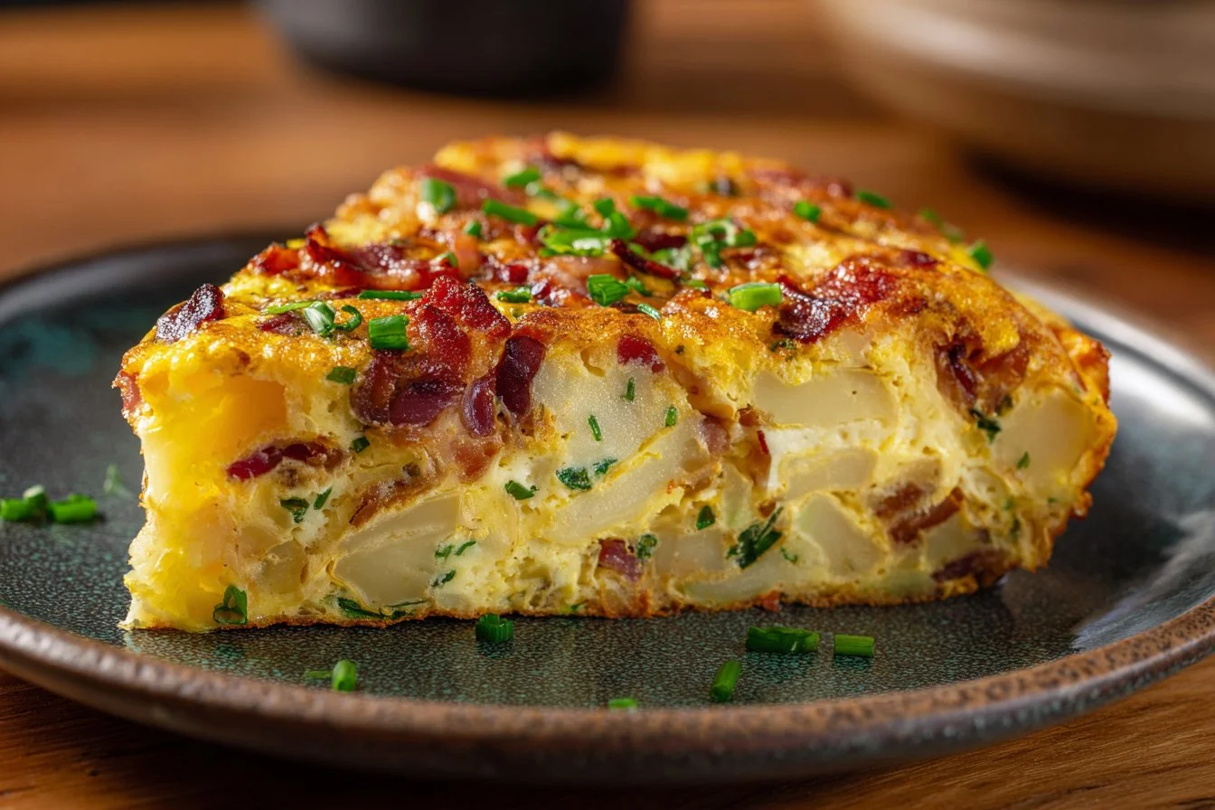 Delicious Bacon Potato Frittata recipe by Ina Garten, perfect for brunch.