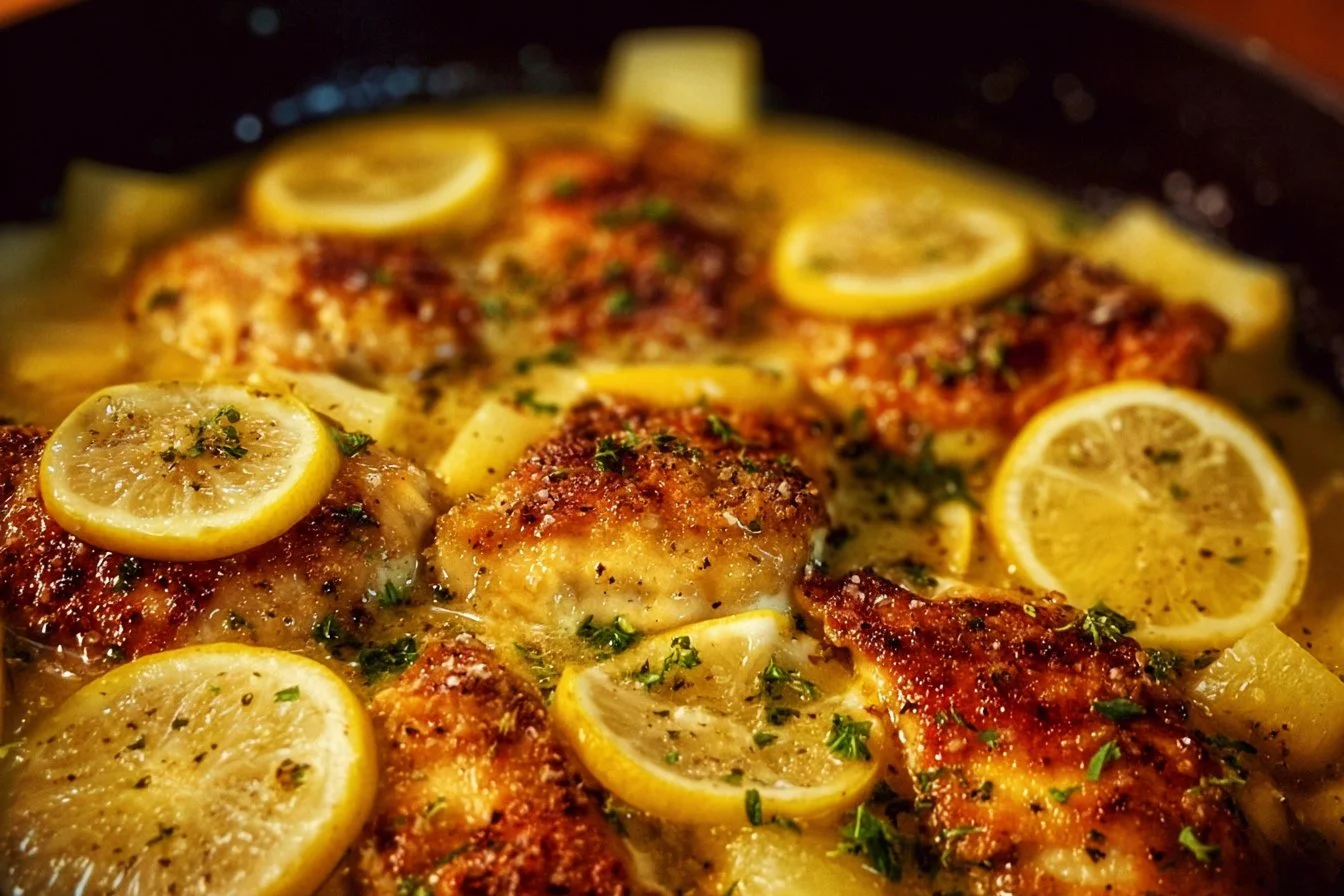 Lemon Chicken with BEST Lemon Butter Sauce