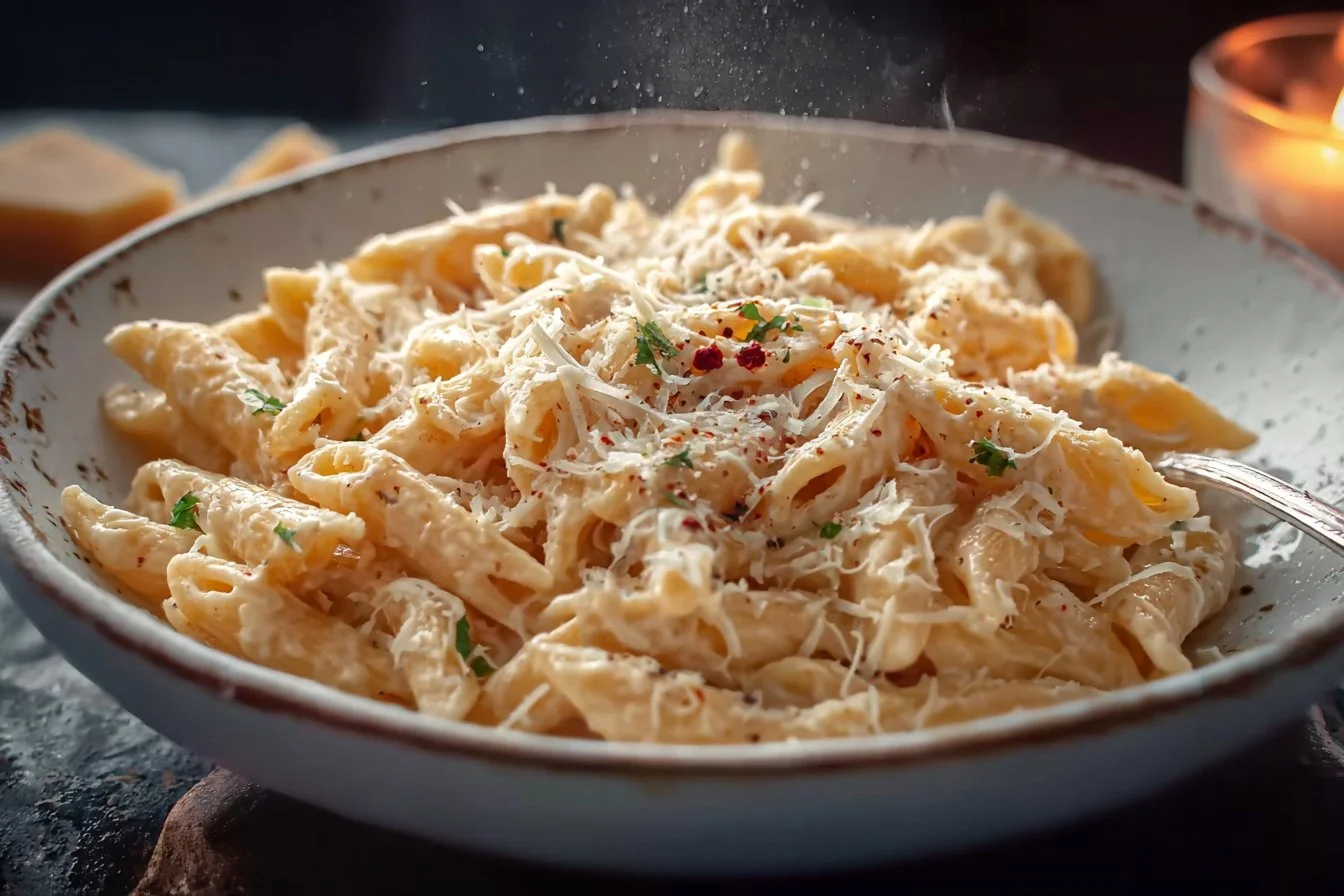 One Pot Creamy Garlic Pasta