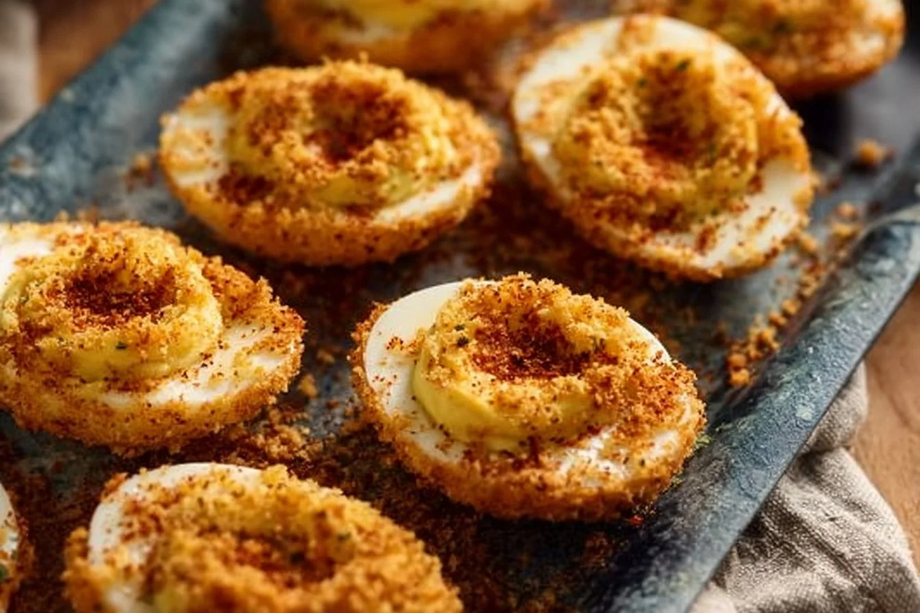 Air Fryer Deviled Eggs
