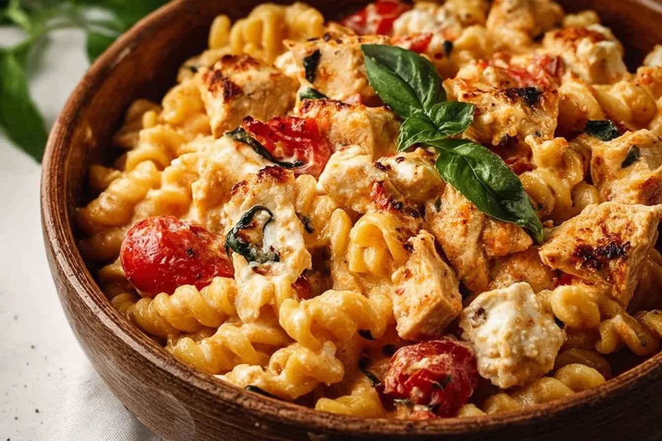 Baked Feta Chicken Pasta
