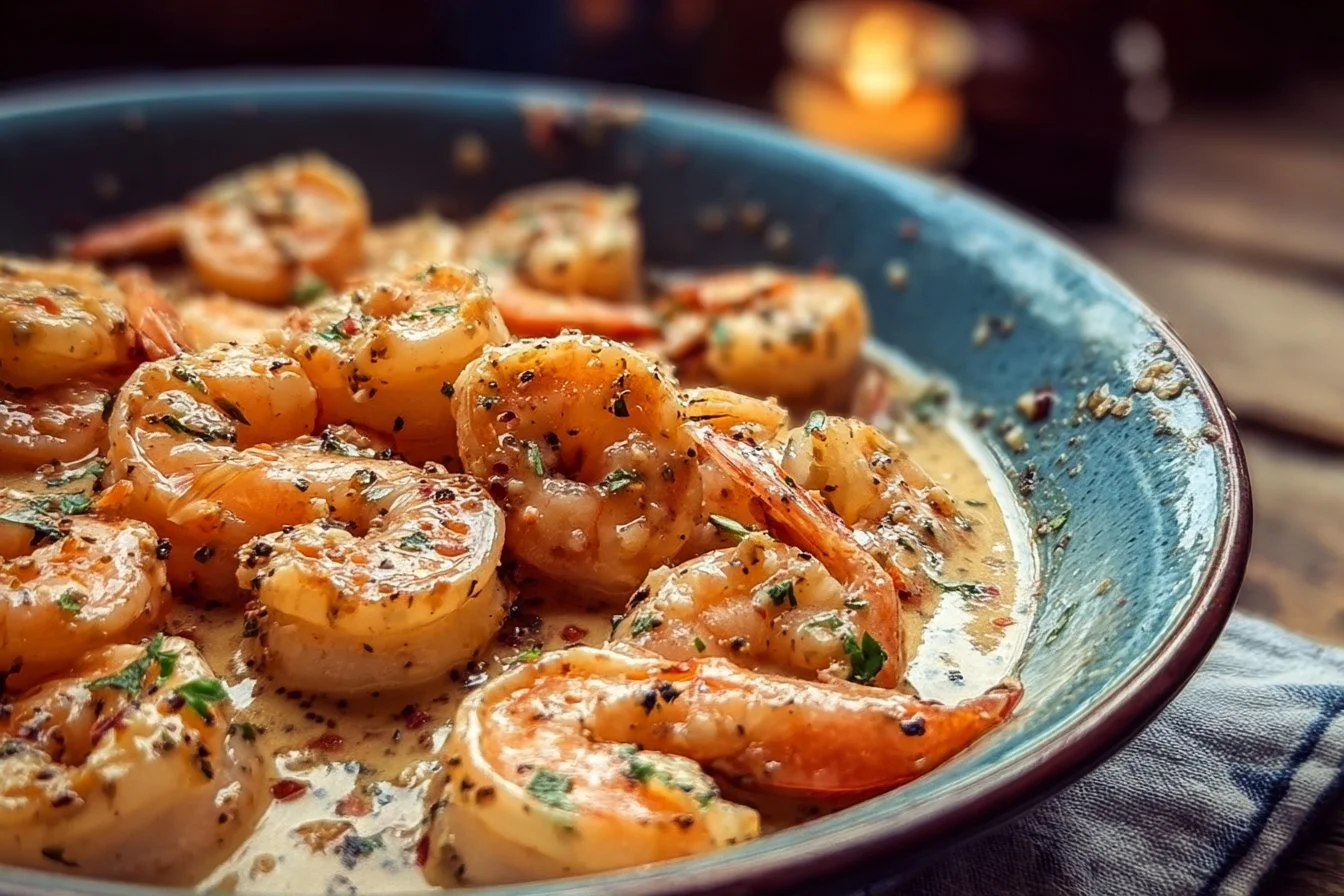 Creamy Garlic Shrimp