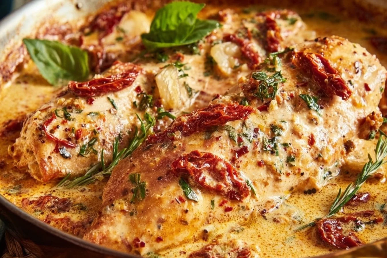 Creamy Sun-Dried Tomato Chicken