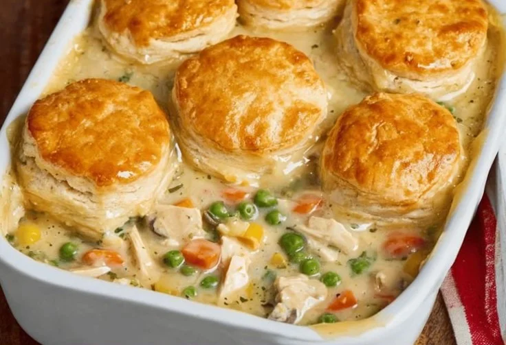 Easy Homemade Chicken Pot Pie Casserole