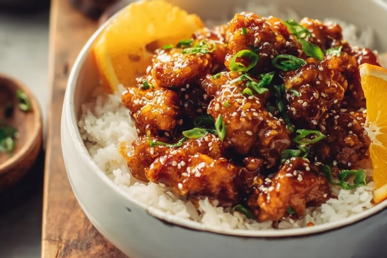 Healthy Orange Chicken