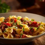 italian sausage with bow tie pasta 2026 03 07 211109 1024x683 1