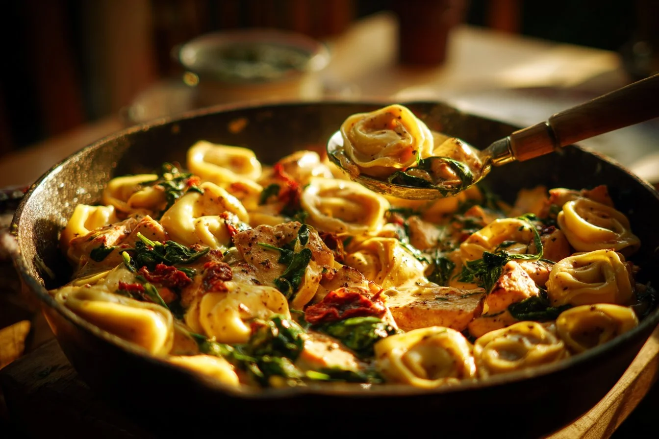 Delicious Marry Me Chicken Tortellini recipe with creamy sauce