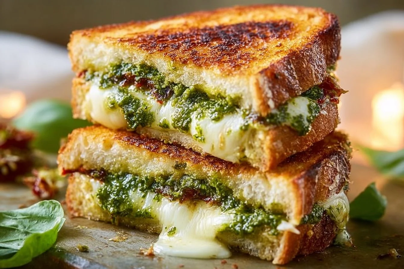 Pesto Grilled Cheese