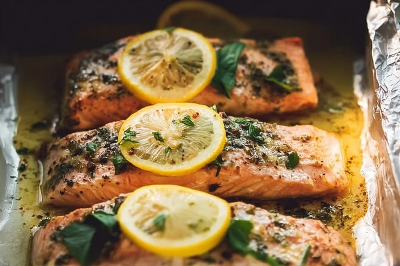 Basil & Lemon Salmon