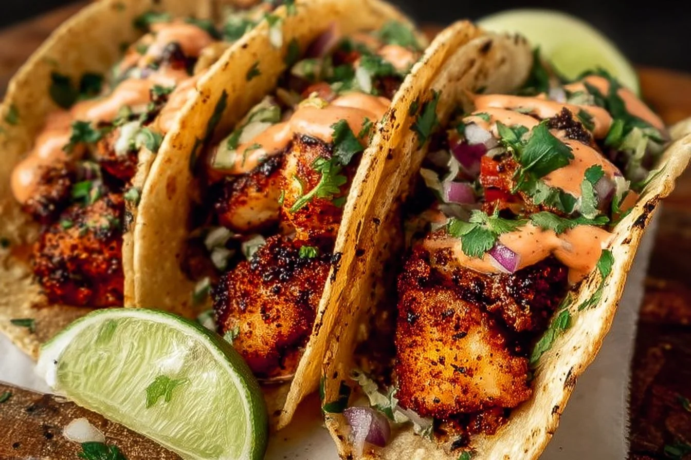 Blackened Fish Tacos