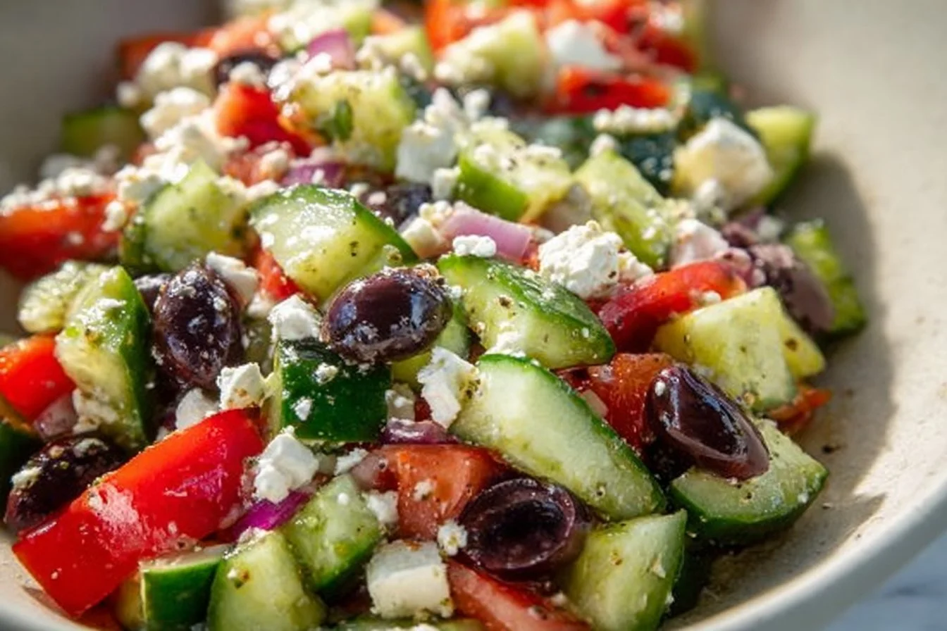 Delicious creamy lunch bowl filled with fresh ingredients and vibrant colors