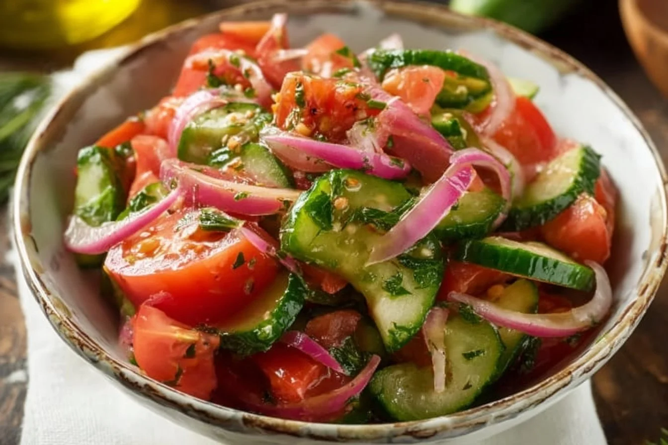 Cucumber Tomato Salad