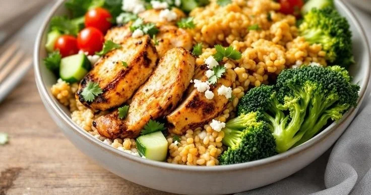 Healthy Chicken Bowls