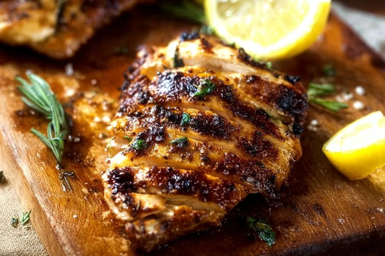 Lemon Marinated Grilled Chicken
