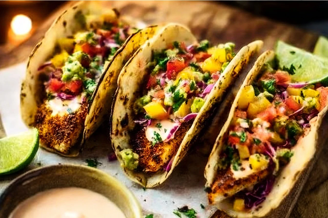 Mahi Mahi Tacos 4 Mahi Mahi Tacos (delicious, quick dinner) | Recipe