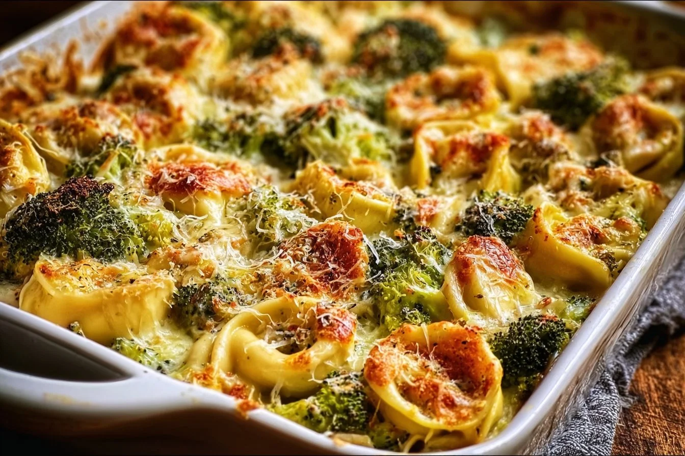 Sheet Pan Broccoli Tortellini Bake 4 Sheet Pan Broccoli Tortellini Bake