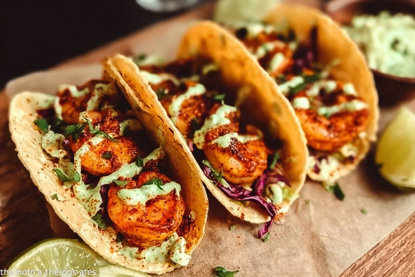 Spicy Shrimp Tacos