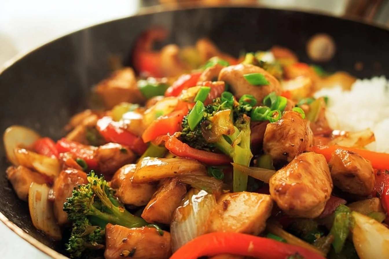 The BEST Chicken Stir Fry